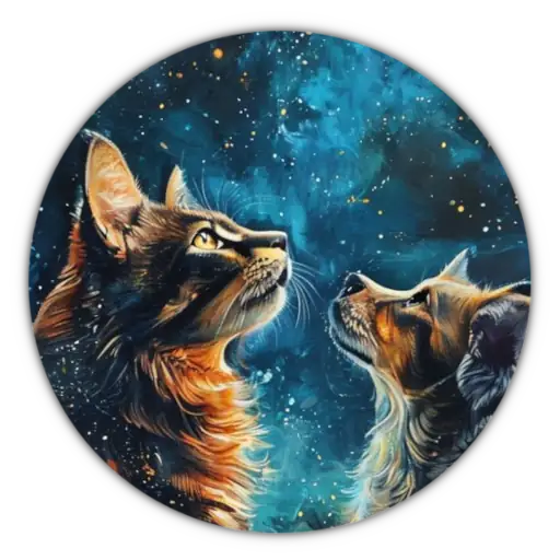 Le Thème Astral Chien chat